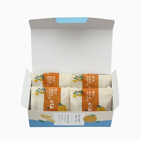 瀬戸内みかんクリームもみじ4個入