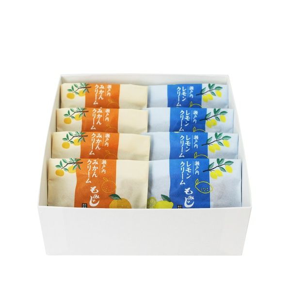 瀬戸内柑橘クリームもみじ8個入